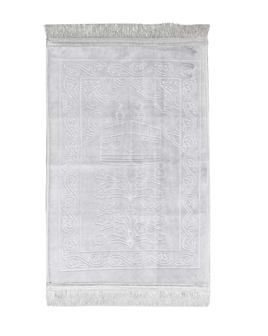 سجادة صلاة رمادية