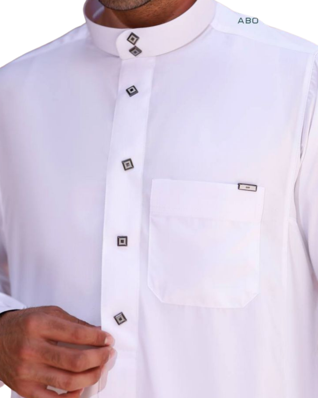White Saudi Jilbab