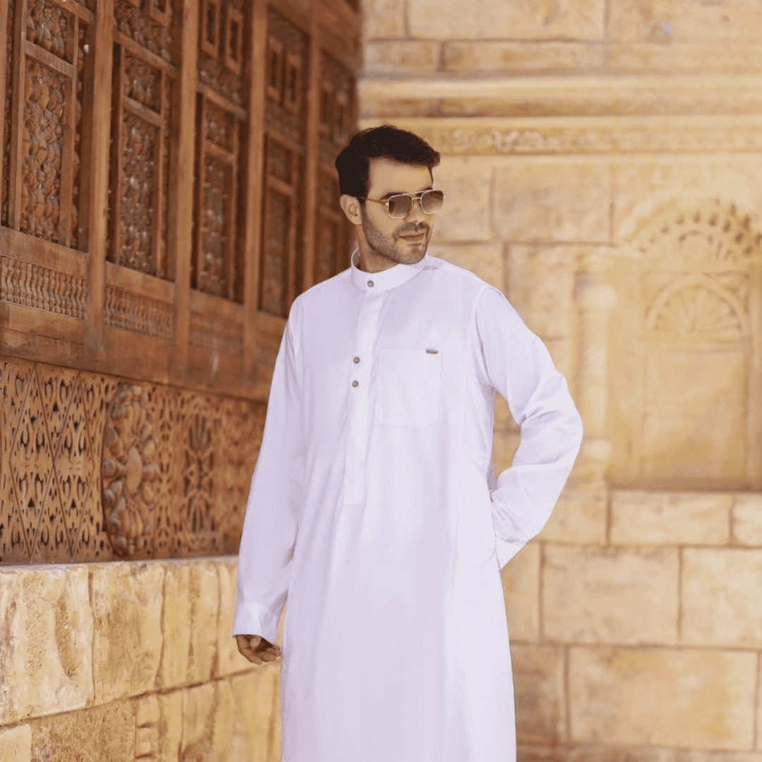 White Feda Jilbab
