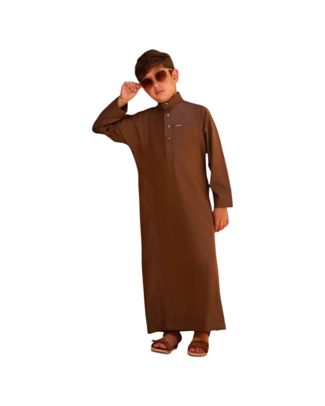 Brown Kids Jilbab
