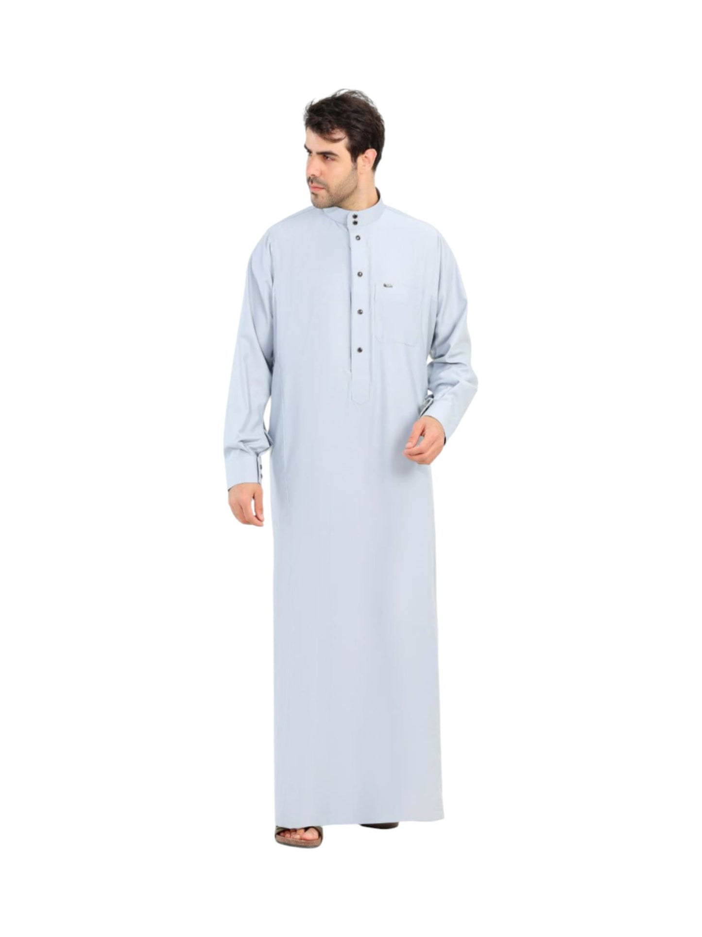 جلباب رصاصي سعودي