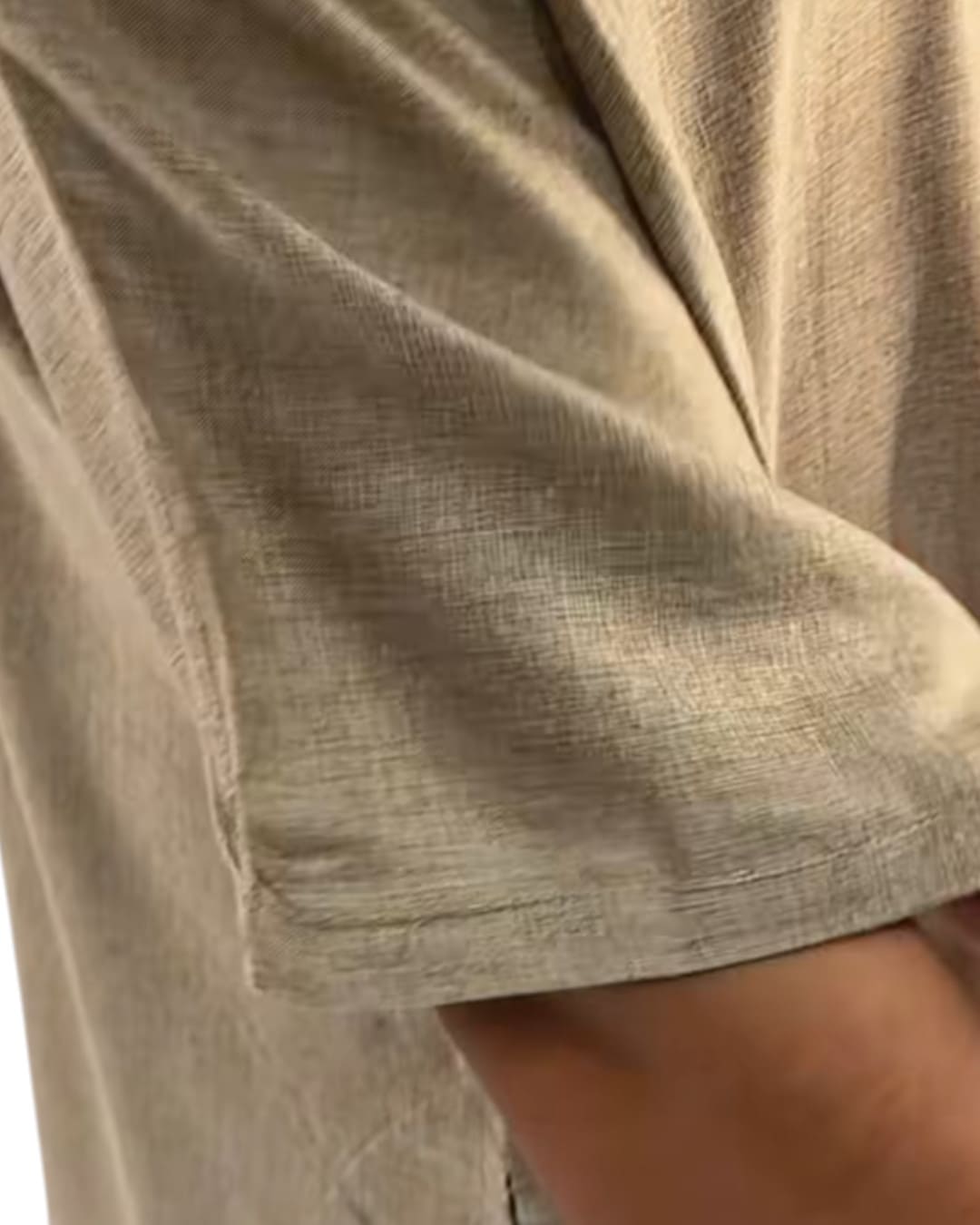 Brown Half Sleeve Jilbab