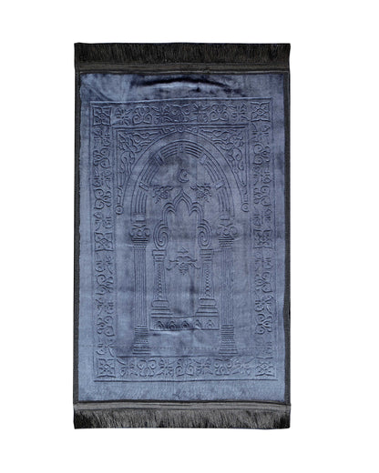Black prayer Rug