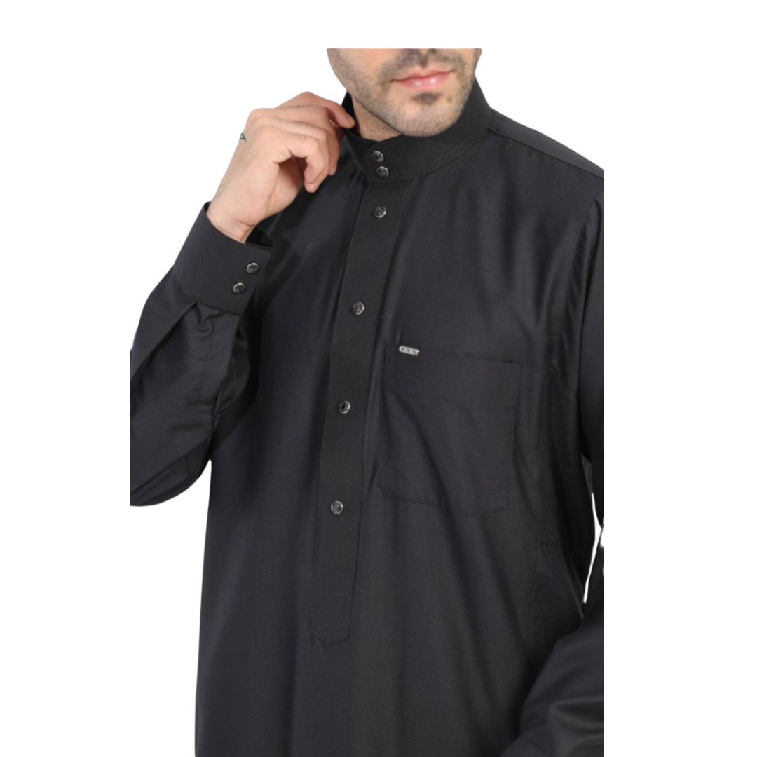 جلباب اسود سعودي