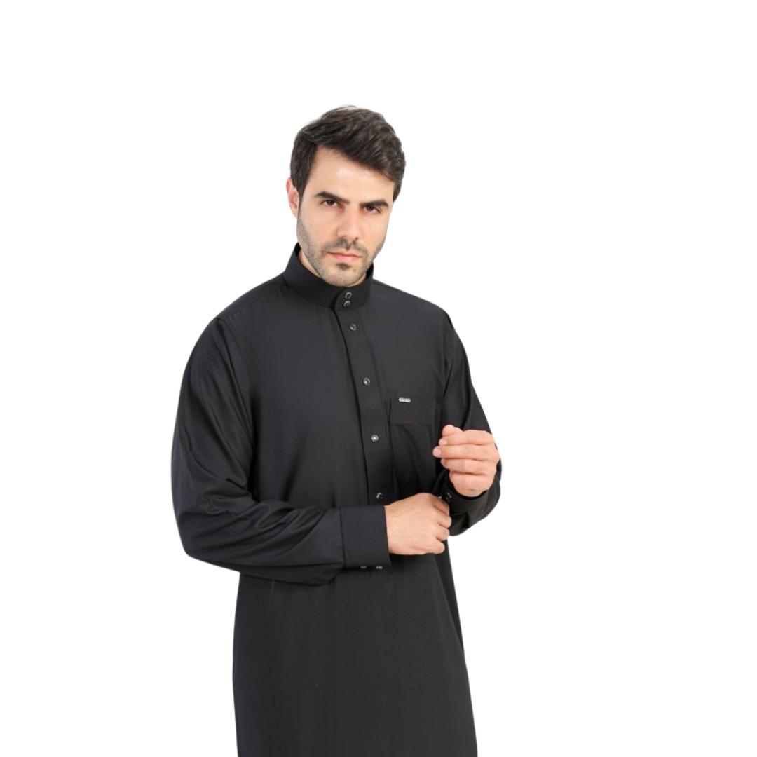 جلباب اسود سعودي