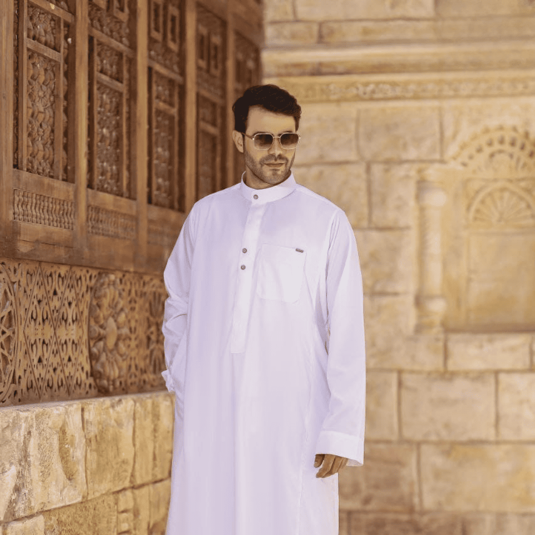 White Feda Jilbab