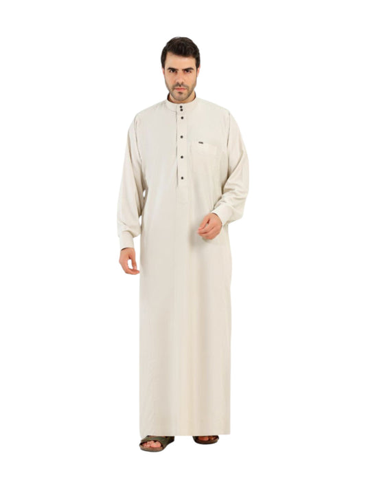 جلباب بيج سعودي