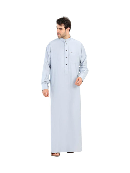 جلباب رصاصي سعودي 
