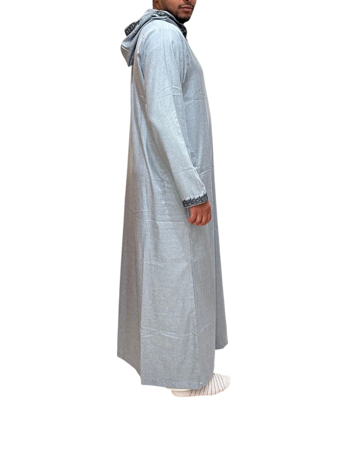 Summer Linin Light Blue Jilbab