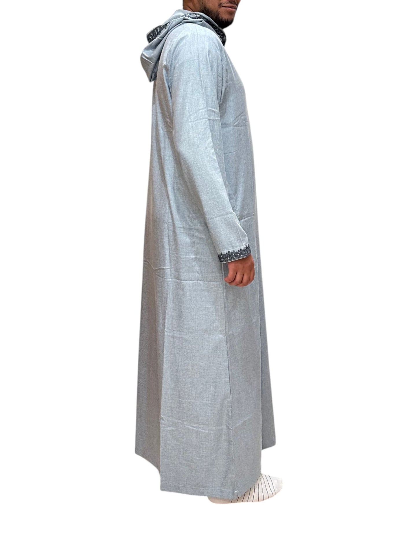 Summer Linin Light Blue Jilbab